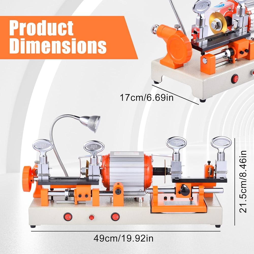 Amazon.com: Key Cutting Machine Duplicator, Double Head Key